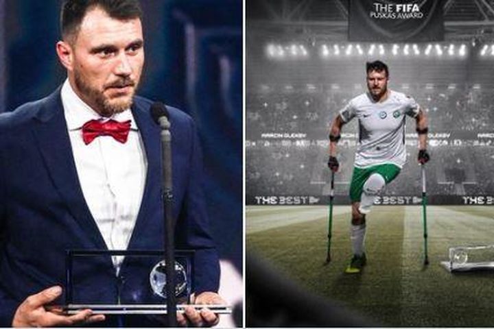 Chủ nhân Giải thưởng Puskas: Nghị lực và đôi nạng chinh phục thế giới