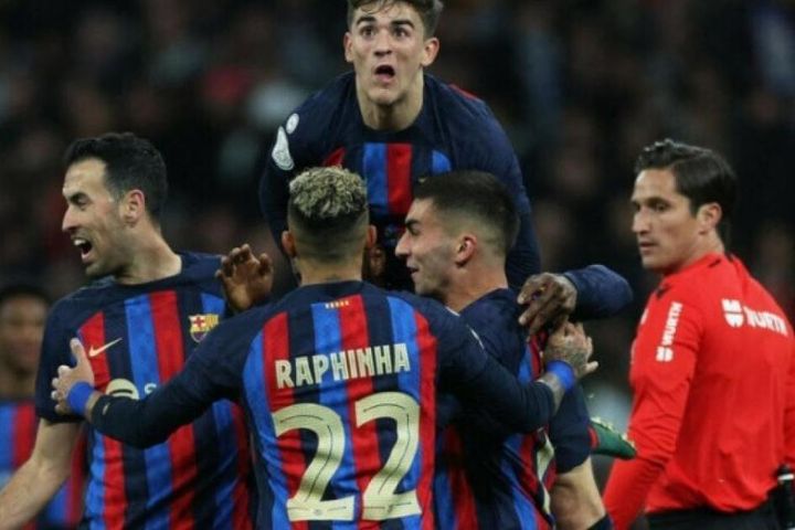 Cúp nhà Vua Tây Ban Nha: Barca đánh bại Real bằng bàn phản lưới nhà