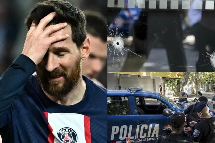 Messi bị đe dọa trong vụ xả súng ở quê nhà