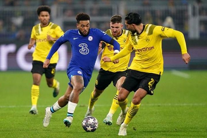 Trực tiếp cúp C1 châu Âu: Chelsea vs Borussia Dortmund