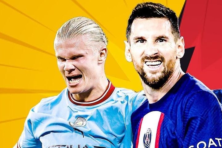 Haaland có thể vượt Messi trong cuộc đua Quả bóng vàng