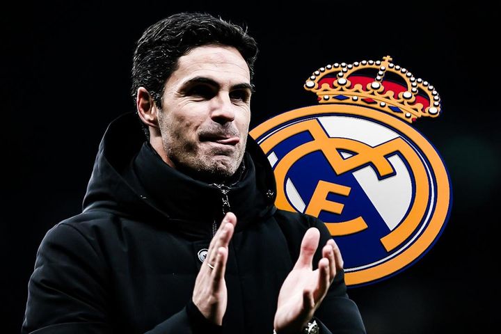 Phản ứng của Arteta trước tin đồn với Real Madrid