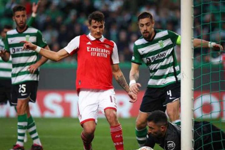 Kết quả bóng đá Sporting - Arsenal: Rượt đuổi gay cấn, may mắn bàn đá phản (Europa League)