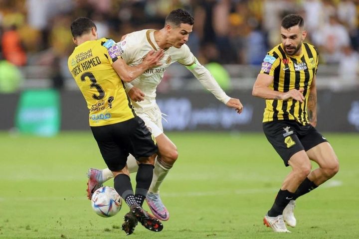 Ronaldo im tiếng, Al Nassr thất bại trước Al-Ittihad