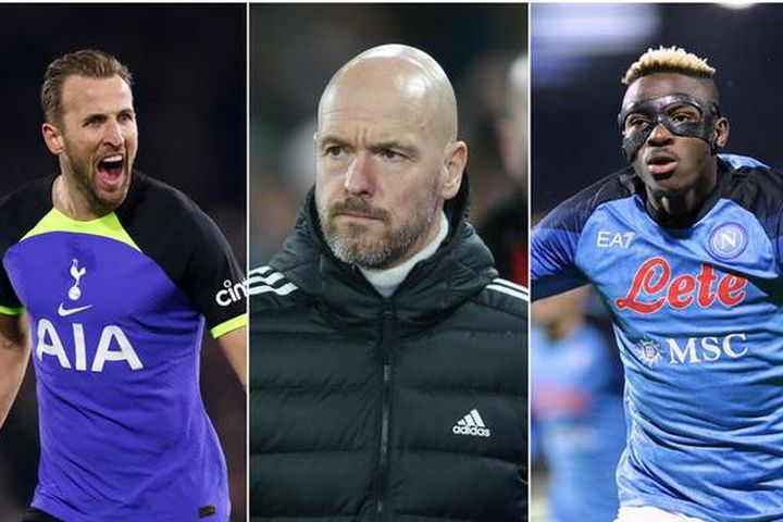 Man Utd xác định 9 mục tiêu chuyển nhượng hè 2023