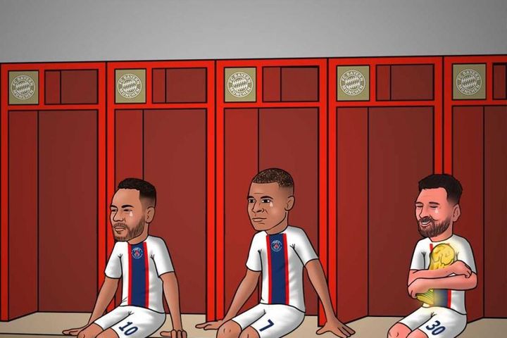 Biếm họa 24h: Messi - Neymar - Mbappe không thể giúp PSG vươn tầm ở Champions League