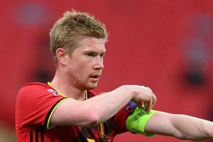 De Bruyne được trao băng thủ quân ĐT Bỉ