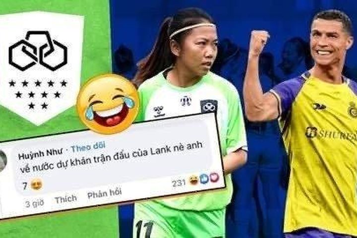 Huỳnh Như rủ Ronaldo đến dự khán giải bóng đá nữ Bồ Đào Nha