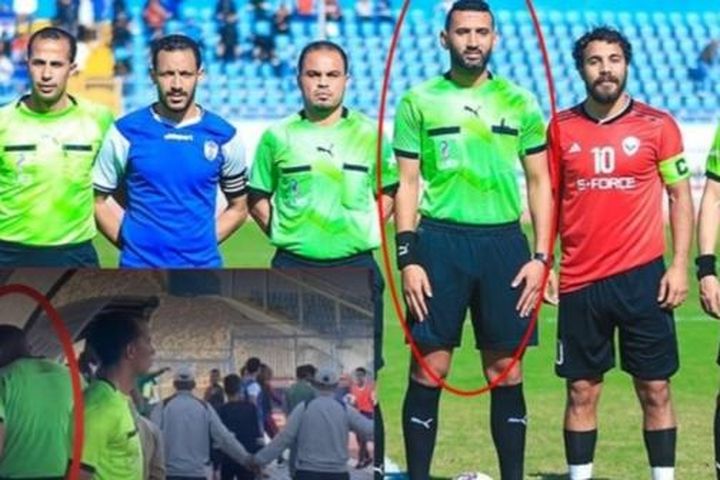 Độc lạ: Check VAR bằng... điện thoại, trọng tài bị treo còi gấp