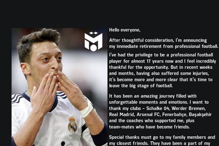 Tạm biệt Mesut Ozil: Bản nhạc cổ điển 10 năm sau ta sẽ cùng thưởng thức