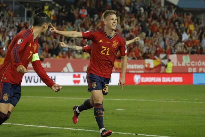 Tây Ban Nha thắng to trận ra quân vòng loại EURO 2024