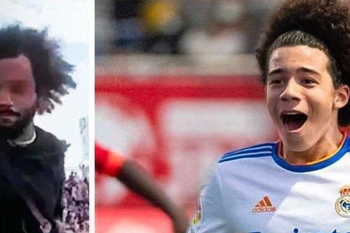 Con trai Marcelo ghi 32 bàn sau 14 trận, lập hat-trick trong 6 phút