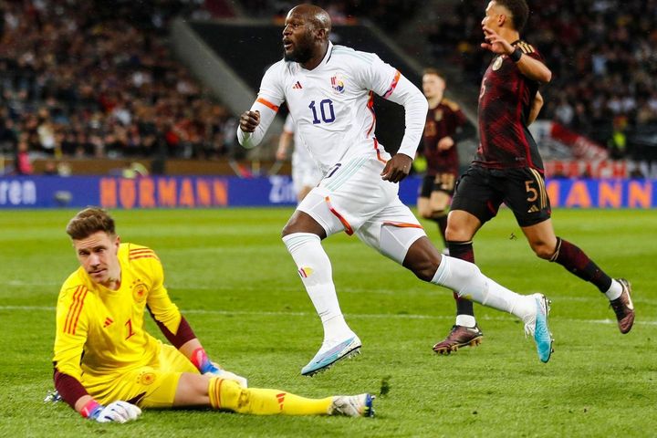 Lukaku ghi bàn giúp Bỉ lần đầu thắng Đức sau 69 năm