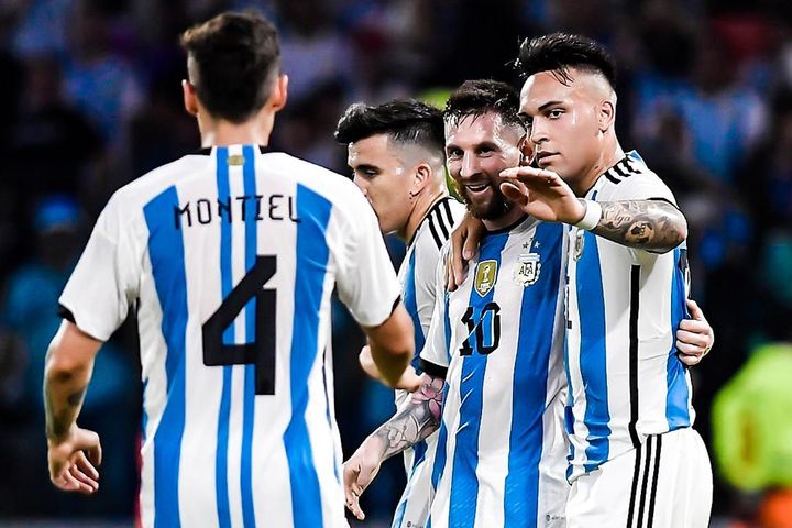 Highlights Argentina 7-0 Curacao