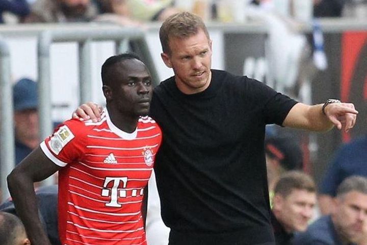 Sadio Mane giận dữ với HLV Nagelsmann trong phòng thay đồ