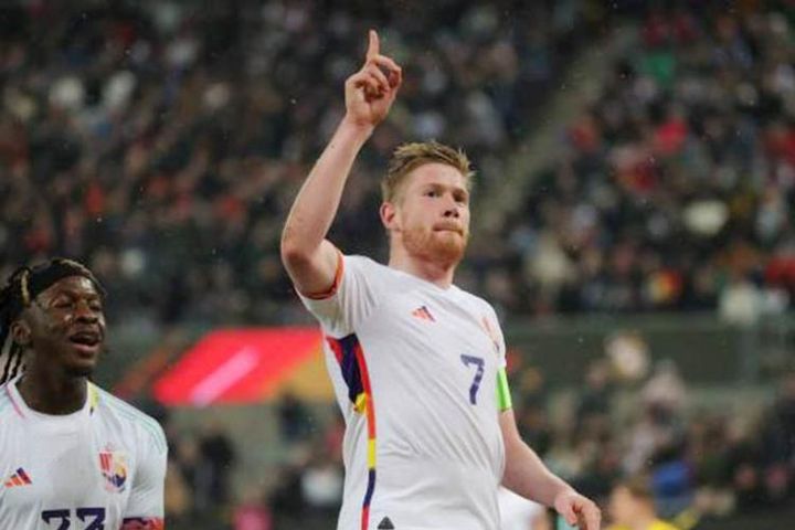 Video bóng đá Đức - Bỉ: Kịch tính 5 bàn, đêm diễn của De Bruyne (Giao hữu)