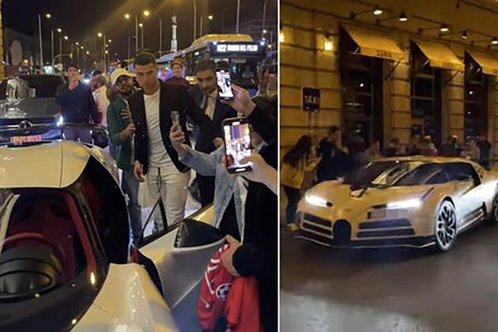 Ronaldo bị fan Real Madrid bao vây
