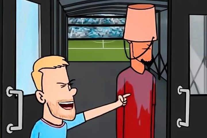 Biếm họa Man City chơi khăm Liverpool trong ngày Cá tháng Tư