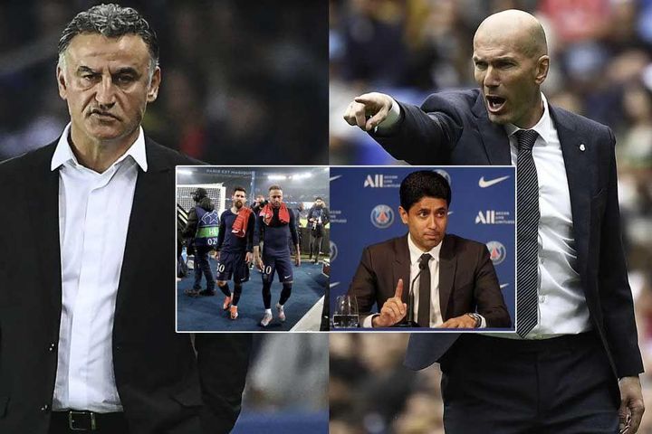 PSG ra tối hậu thư cho HLV Galtier, gọi Zidane 'giải cứu'