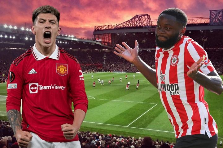 Dự đoán tỷ số, đội hình xuất phát trận MU - Brentford