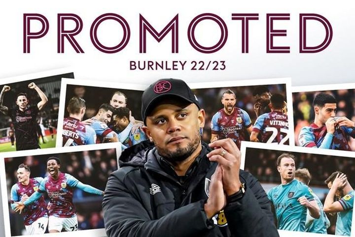 Burnley sớm thăng hạng, trở lại Premier League sau một năm