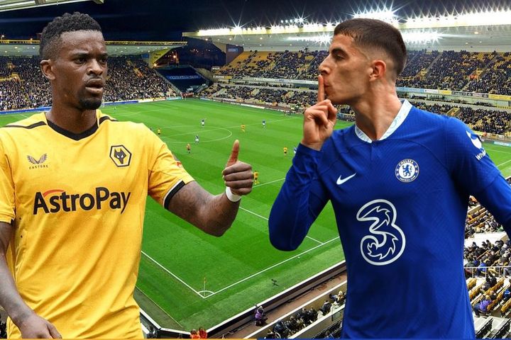 Dự đoán tỷ số, đội hình xuất phát trận Wolves - Chelsea