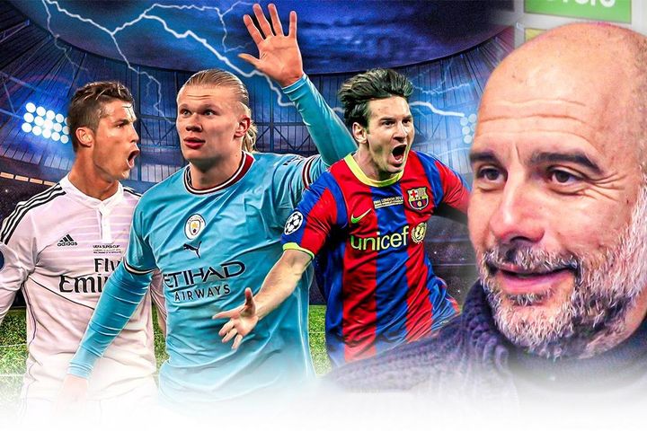 Pep: 'Haaland khá giống Ronaldo nhưng Messi toàn diện hơn'