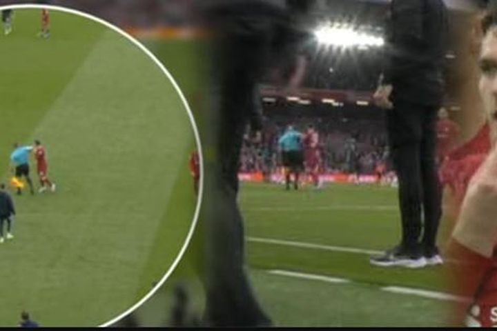 Trọng tài giật chỏ vào mặt sao Liverpool, bị đề xuất 'treo' 8 trận