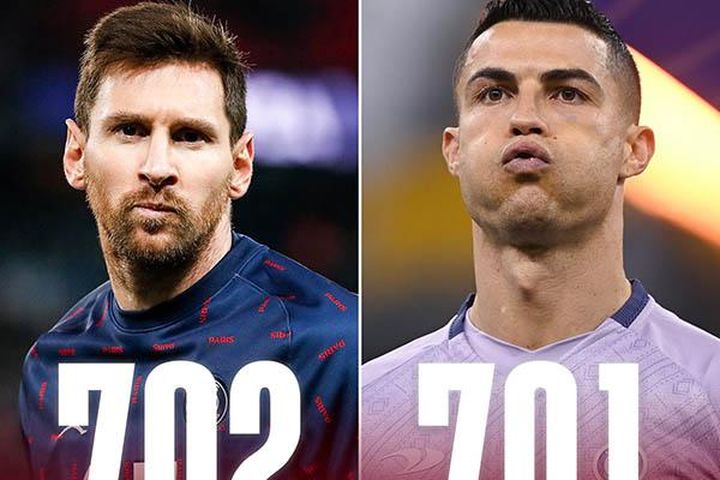 Messi xô đổ kỷ lục khủng của Ronaldo