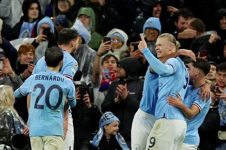 Man City vùi dập Bayern Munich, mơ vé bán kết Champions League