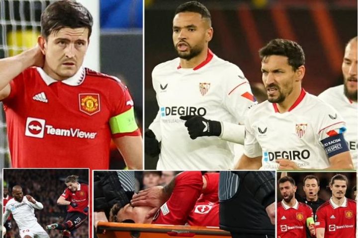 Kinh điển Europa League: MU 'ghi' cả 4 bàn vẫn bị cầm hòa, thảm họa Maguire
