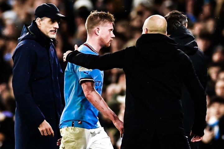 Pep lên tiếng về phản ứng giận dữ của De Bruyne