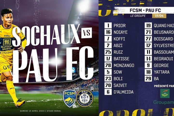 Pau FC có động thái 'đặc biệt' với Quang Hải sau sinh nhật tuổi 26