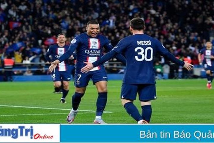 Mbappe và Messi phối hợp ghi bàn cực ảo diệu trong chiến thắng của PSG