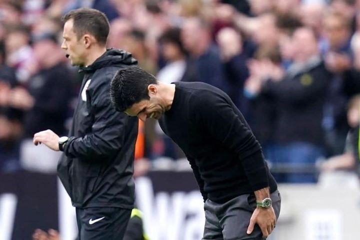 Arteta: 'Chúng tôi chỉ có thể trách bản thân mình'