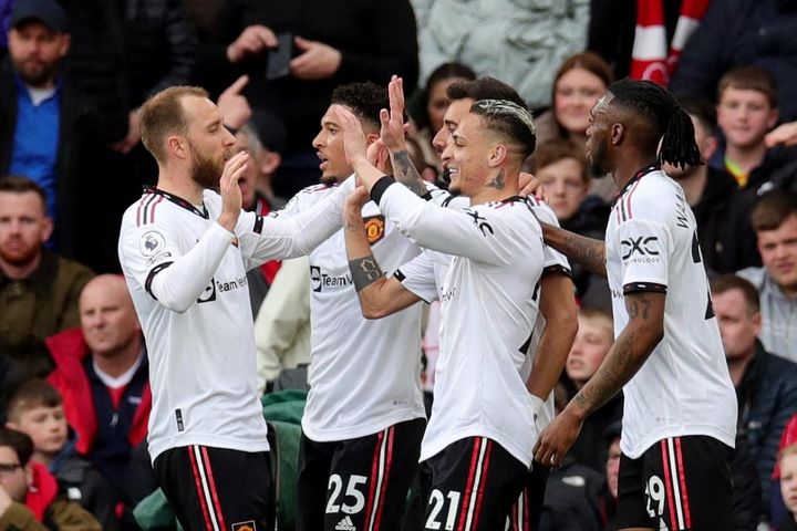 Kết quả vòng 31 Ngoại hạng Anh: Antony giúp MU thắng thuyết phục Nottingham Forest