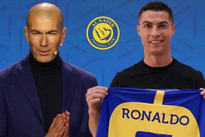 Al-Nassr muốn tái hợp Zidane với Ronaldo