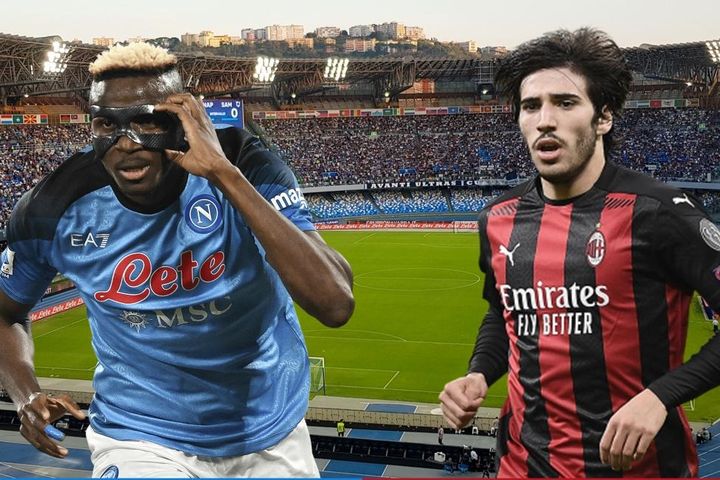 Dự đoán tỷ số, đội hình xuất phát trận Napoli - AC Milan
