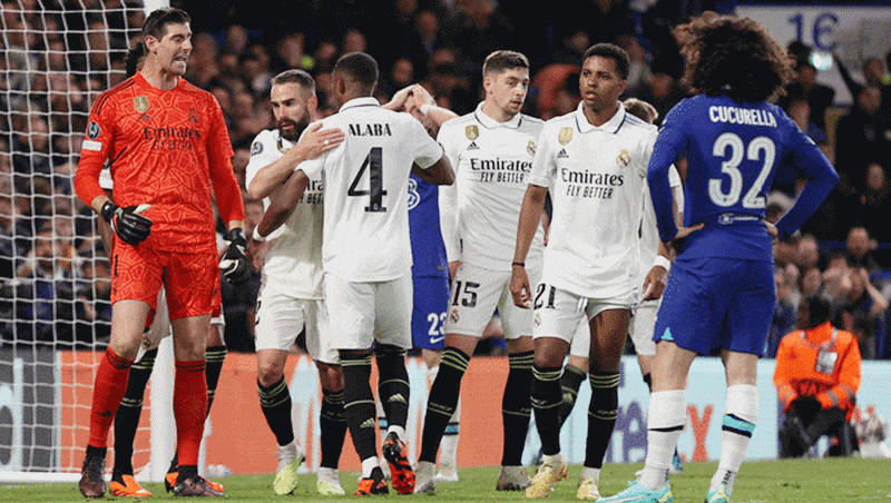 Real Madrid tiến vào bán kết, Chelsea trôi dạt vô định