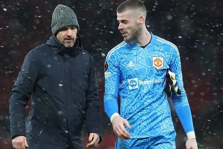 HLV Ten Hag khen De Gea là thủ môn toàn diện
