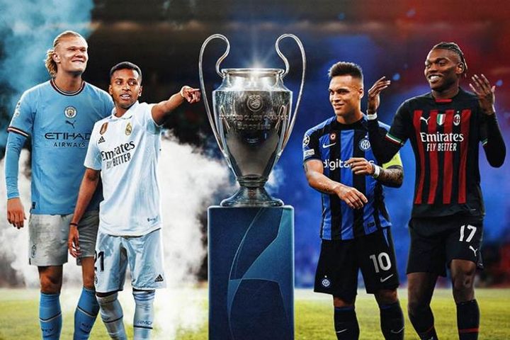 4 anh hào vào bán kết Cúp C1: Real – Man City tái chiến, derby Milan chọn đại diện Ý vào chung kết