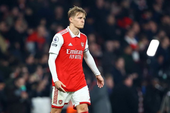 Odegaard tức giận với đồng đội