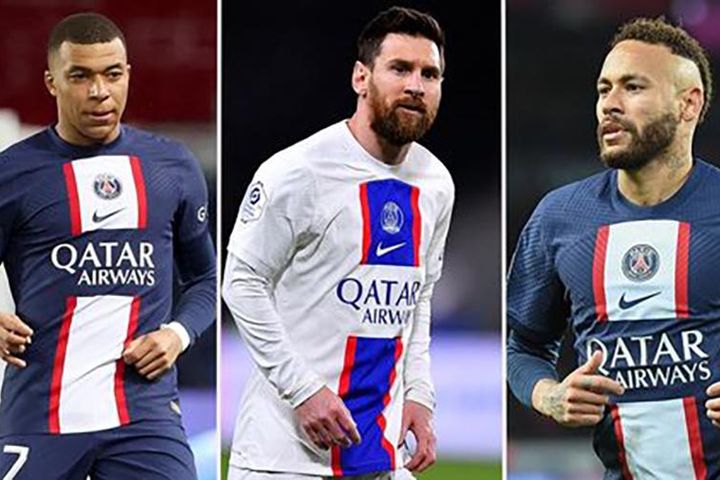 Xác định tương lai của Messi, Neymar và Mbappe tại PSG