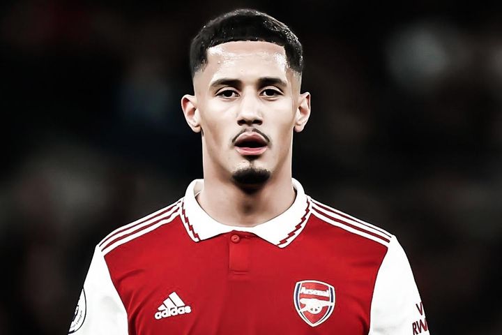 Arsenal tụt dốc thế nào khi vắng Saliba?