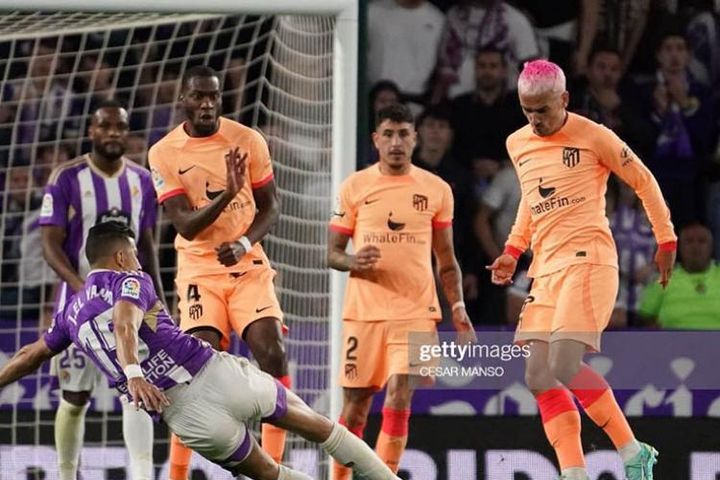Video bóng đá Valladolid - Atletico Madrid: Đại tiệc 7 bàn, bám sát Real Madrid (La Liga)