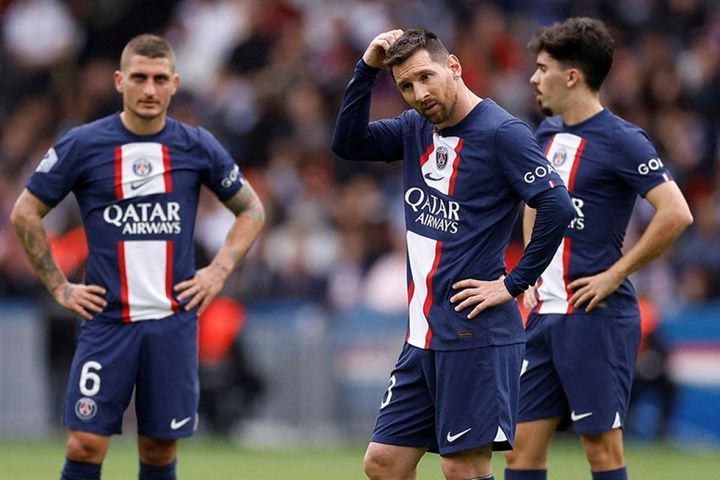 Kết quả bóng đá ngày 1/5: Messi mờ nhạt, PSG thua sốc trên sân nhà