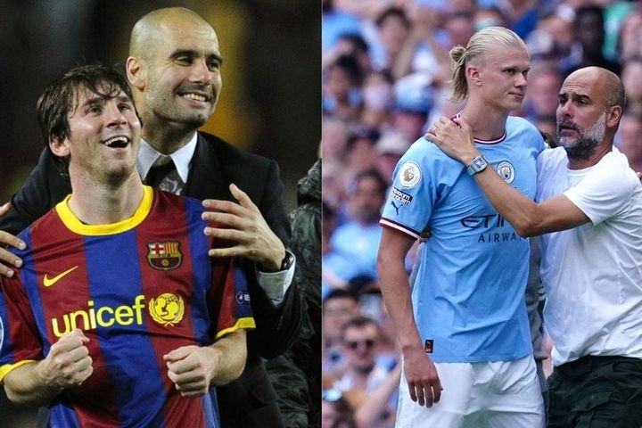 Pep Guardiola: Giờ Haaland có thể so với Messi