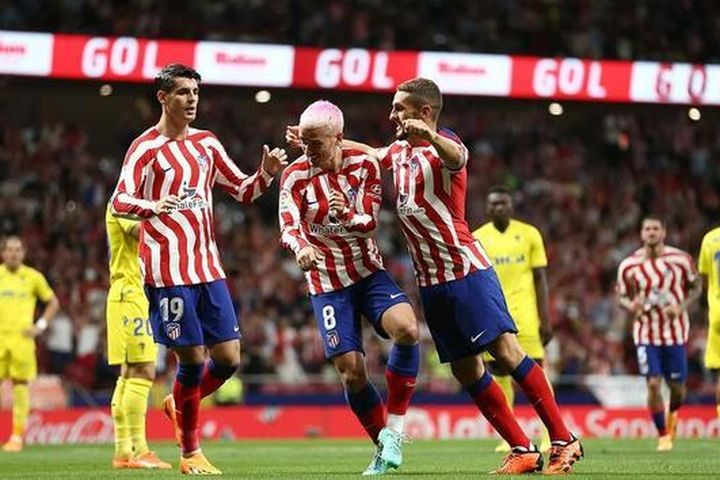 Atletico Madrid vươn lên xếp thứ 2 trên BXH La Liga
