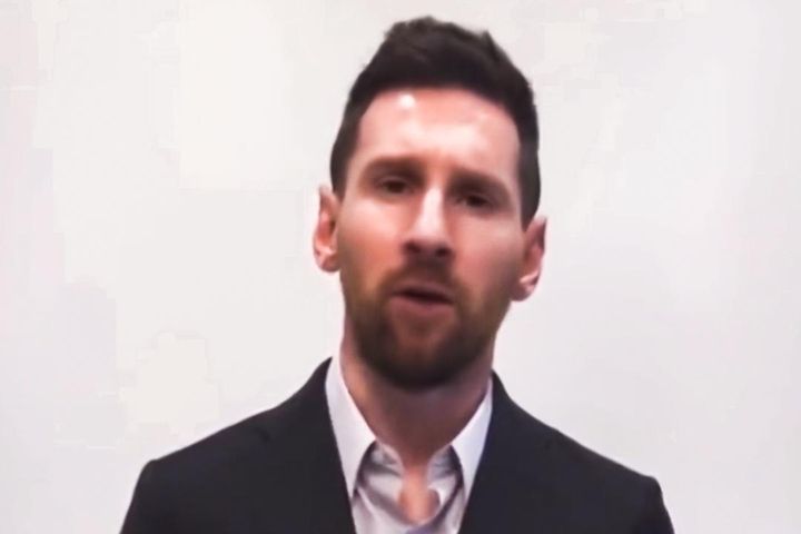 Lời xin lỗi của Messi