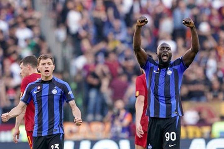 Kết quả bóng đá AS Roma - Inter Milan: Lukaku tỏa sáng, tái chiếm top 4 (Serie A)